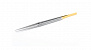 Пинцет Geomed, прямой, алмазное покрытие, 0,7 мм, длина 21 см