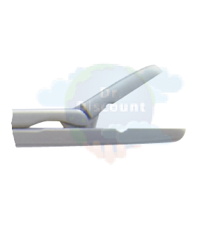 Щипцы выкусывающие Cushing, изогнутые вниз, Clean wave, 2x10 мм, длина 18 см