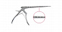 Кусачки ламинэктомические Clean wave Kerrison, вверх 40 град., без выталкивателя, 1 мм, ширина раскрытия 10 мм, длина 20 см