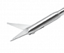 Ножницы остроконечные, 1 подвижная бранша, розовые, 40 см, только рабочая вставка
